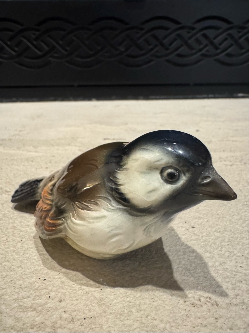 Vintage 1960’s Goebel W Germany Chickadee Ceramic Songbird